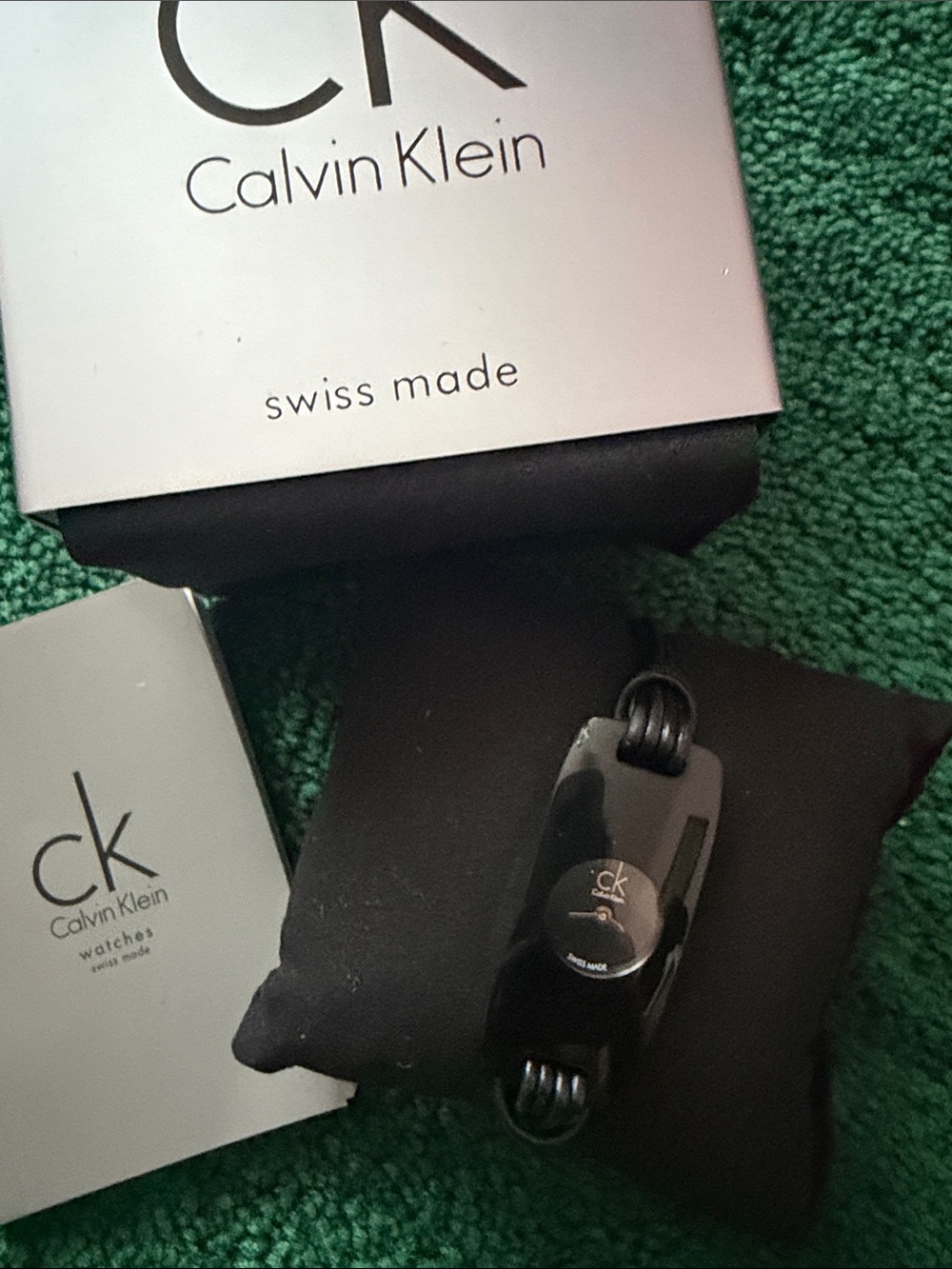 Calvin Klein Black Ceramic-Look women’s  Bracelet Watch